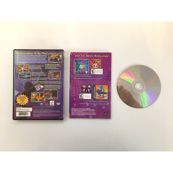 Dance Dance Revolution Max DDRMAX PS2 (Sony PlayStation 2, 2002) CIB Complete - Picture 2 of 4